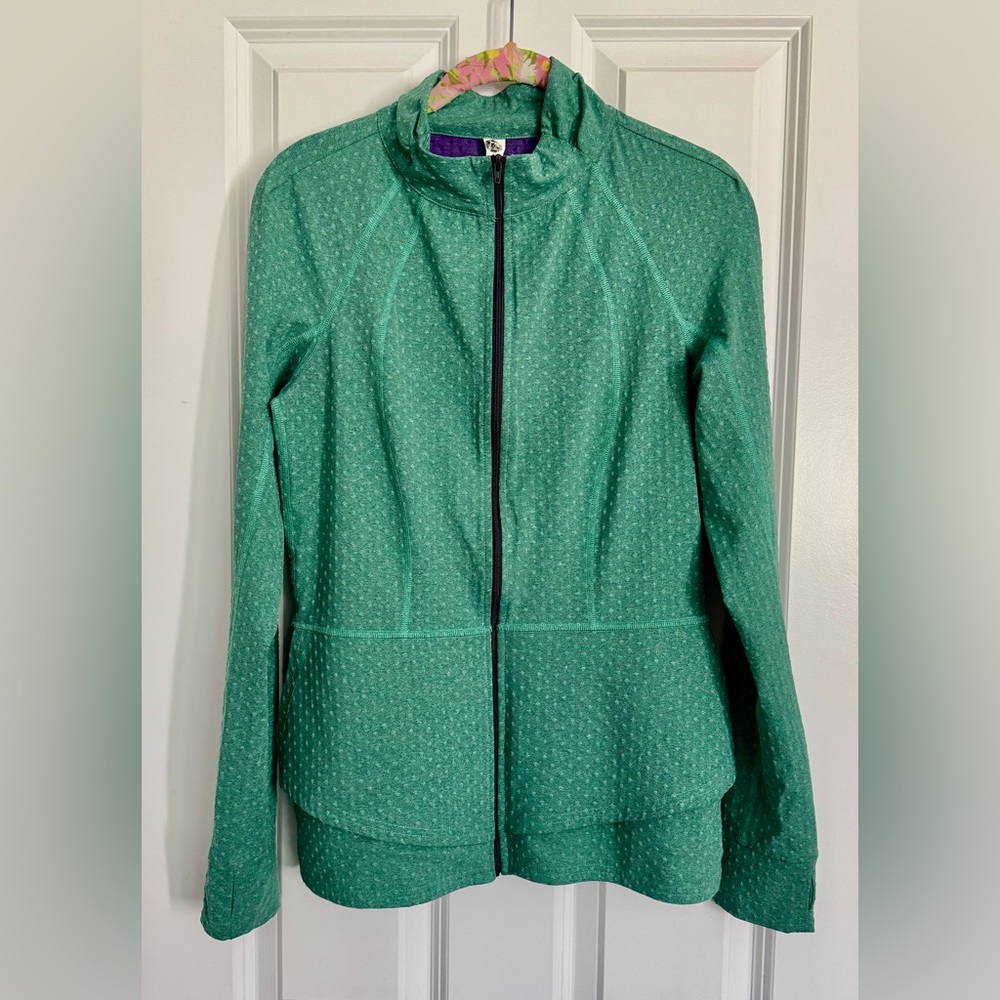 Pure + Good Kelly Green Women's Athletic Jacket Size M
